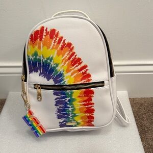 Icing pride rainbow mini backpack bag love